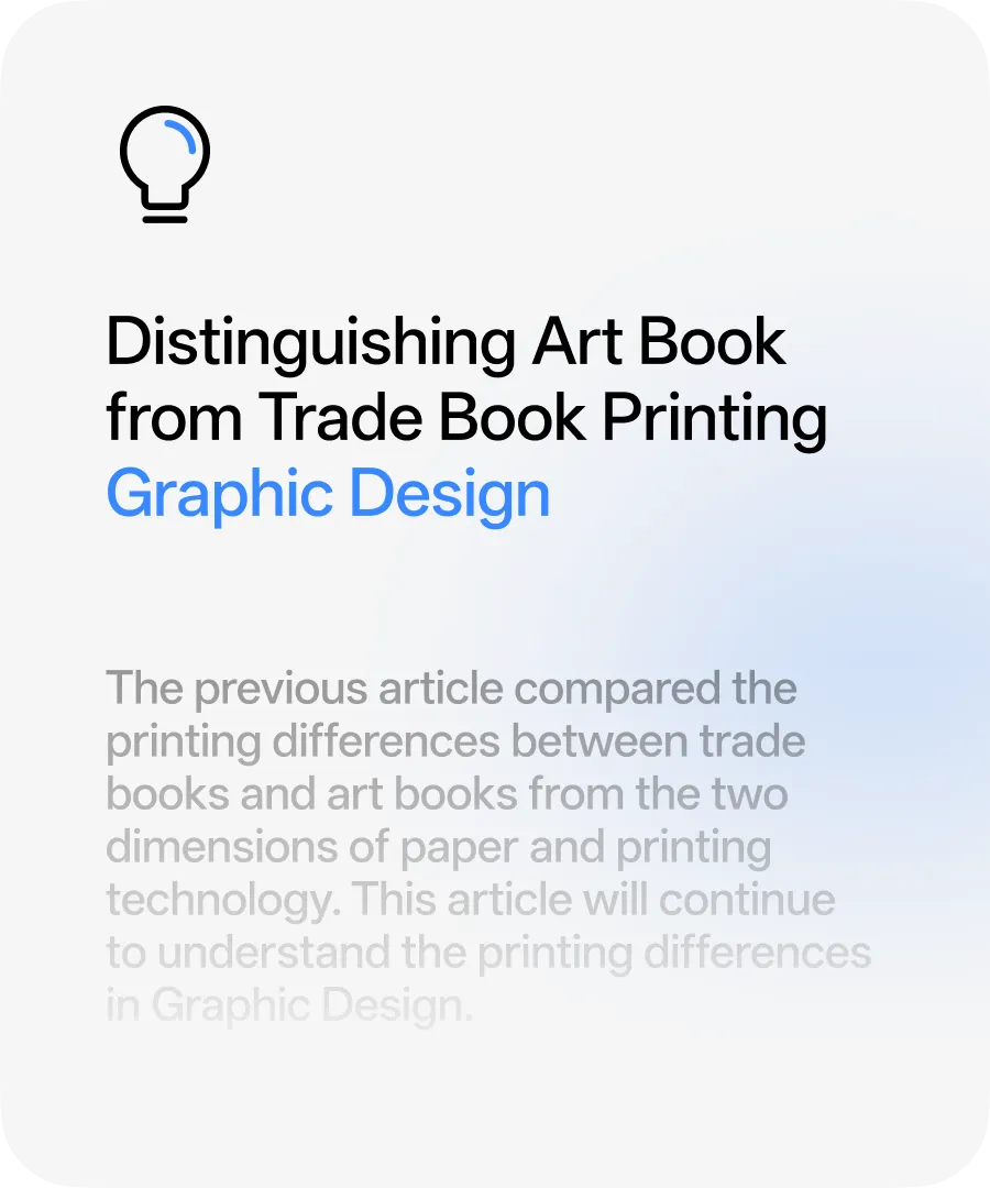 官网封面图-Distinguishing Art Book Printing from Trade Book Printing (Part III) Graphic Design